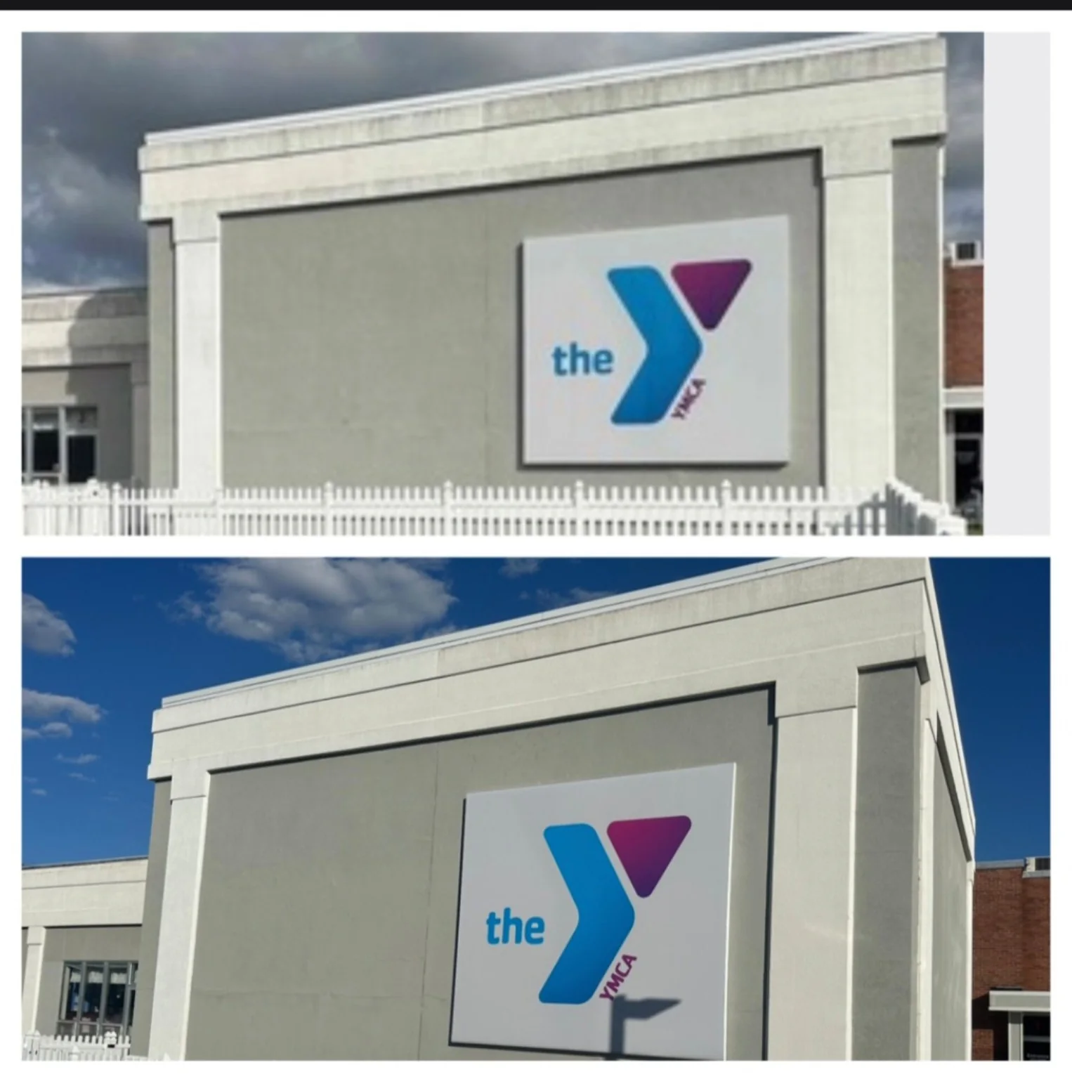 YMCA exterior cleaning project by NextGen Power Wash