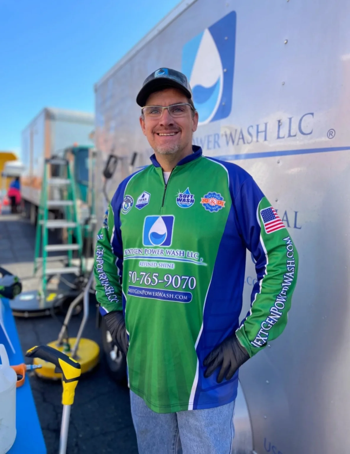 NextGen Power Wash team member