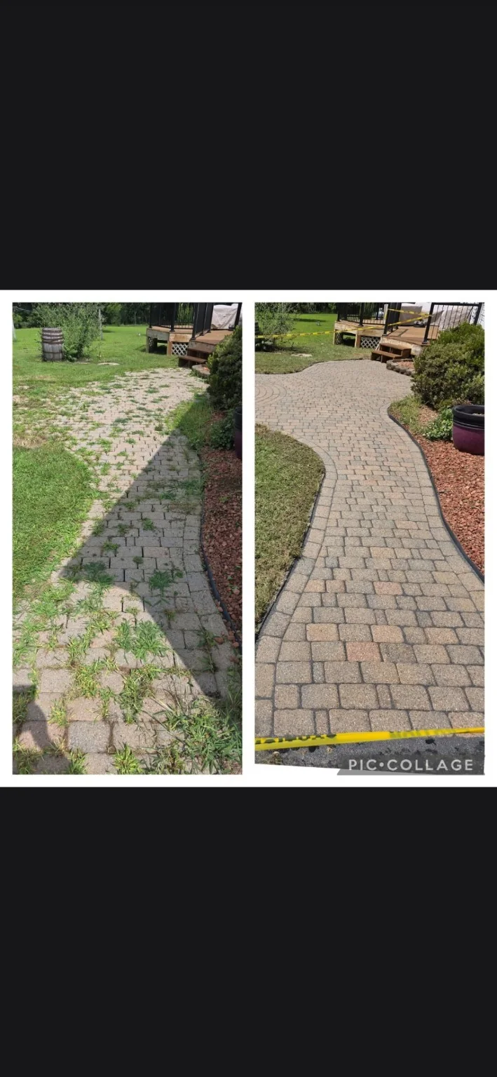 NextGen Power Wash exterior cleaning project
